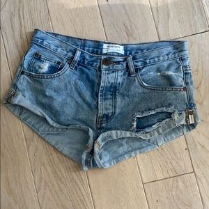 One Teaspoon Bandit Shorts